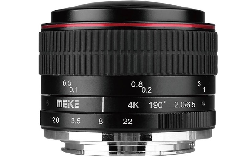شرکت Meike یک لنز با فاصله کانونی 6.5mm معرفی کرد
