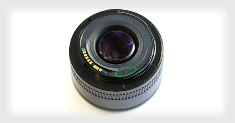 تشخیص لنز Canon 50mm f/1.8 II اصل با تقلبی