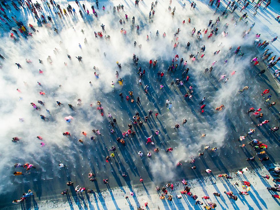 بهترین‌ عکس‌های ثبت شده در مسابقه‌ی عکاسی هوایی با دوربین پهپاد