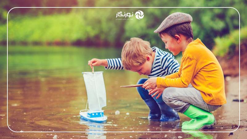 عکاسی از کودکان در حال بازی برای ثبت لحظات طبیعی