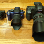 انواع دوربین های عکاسی بر اساس سایز