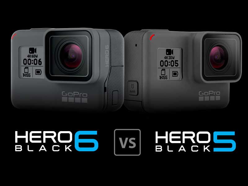 مقایسه دوربین‌های hero 6 و hero5