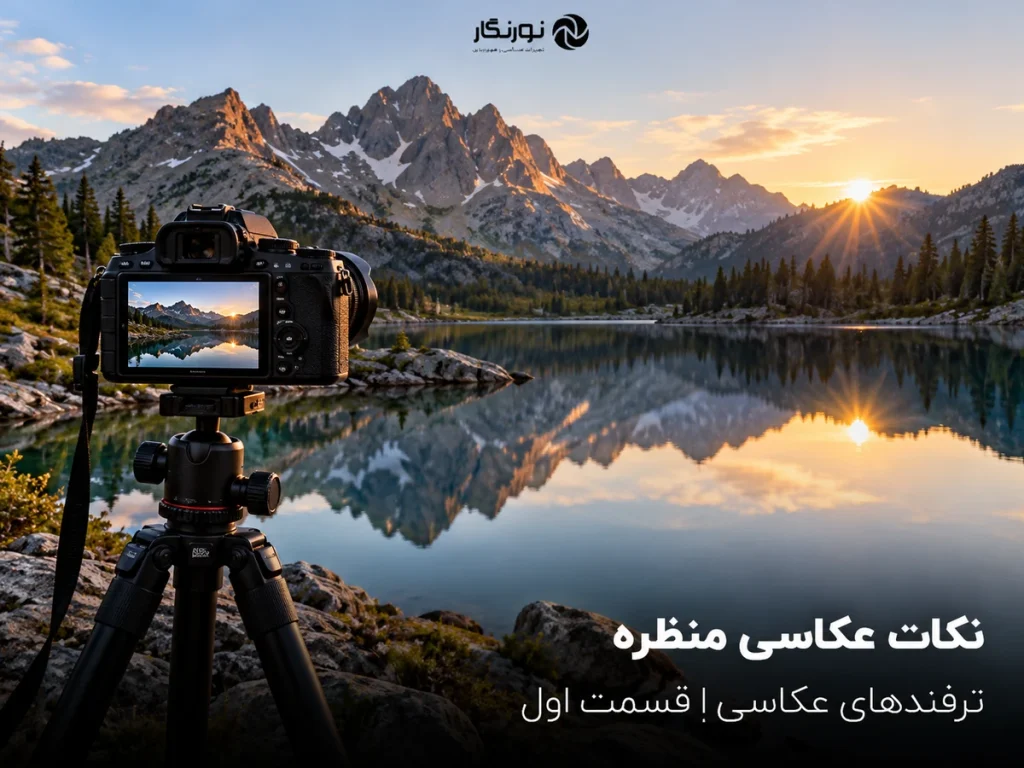 تصویرسازی برای نکات عکاسی منظره