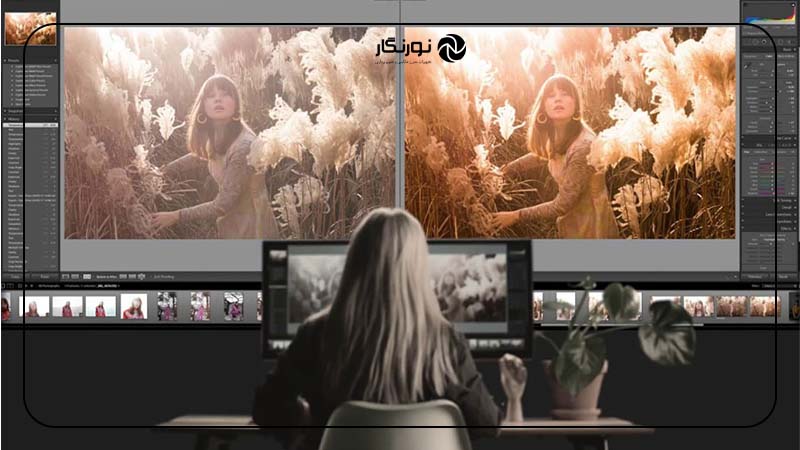 استفاده از پیش‌تنظیمات وایت بالانس