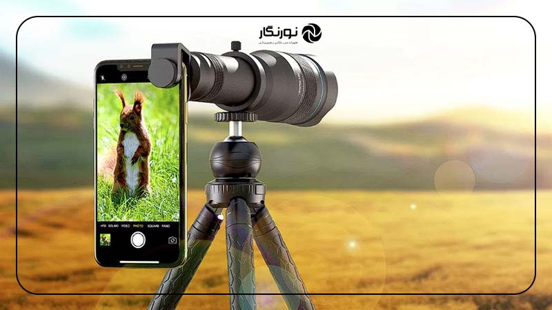 ثبت تصاویر زوم شده با کیفیت بالا