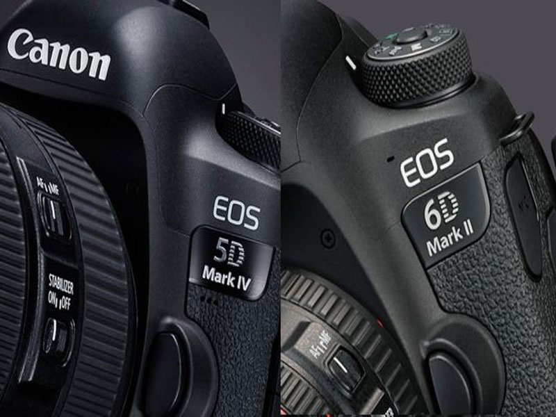 مقایسه کانن EOS 6D Mark II و کانن EOS 5D Mark IV