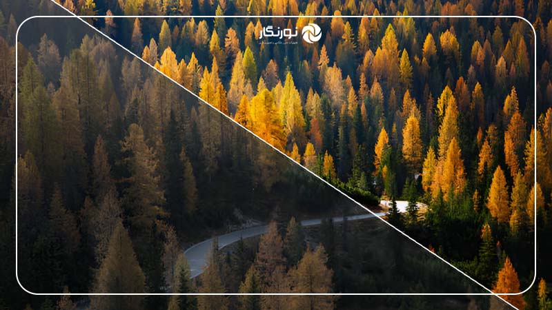 ویرایش و بهبود تصاویر پاییزی