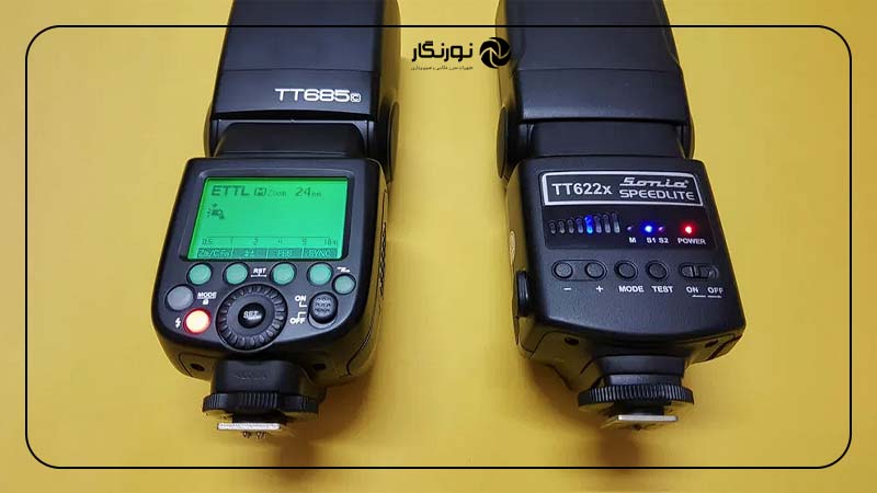 تفاوت‌های اصلی فلاش TTL و فلاش دستی