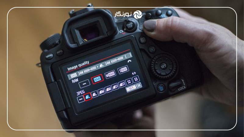تنظیم دستی دوربین