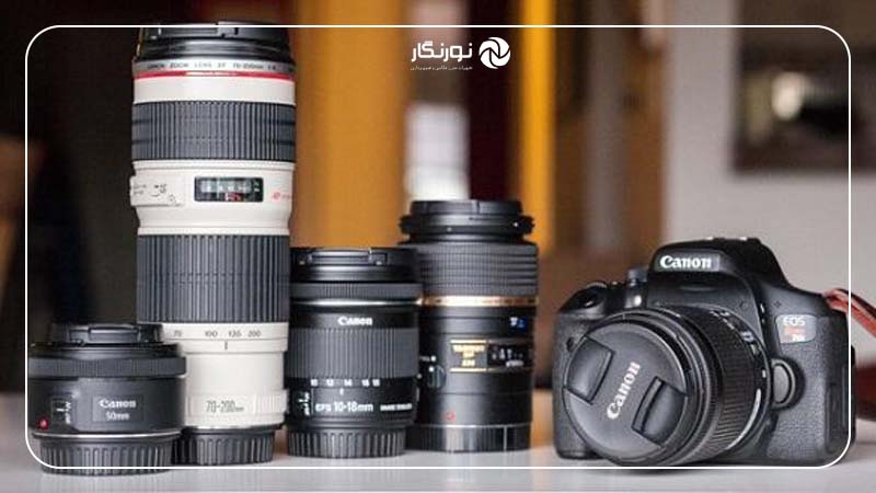 دوربین و لنز مناسب