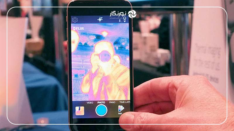 استفاده از دوربین موبایل به جای دوربین حرارتی