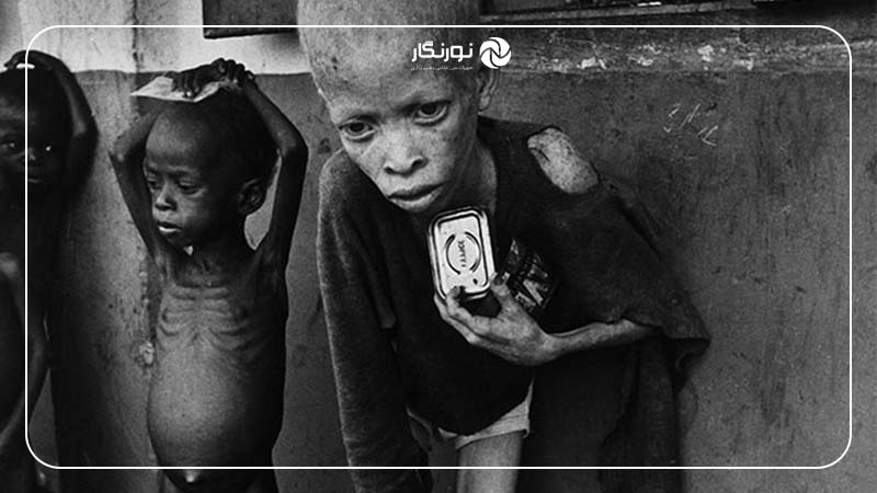 پسر آلبینو، بیافرا، دان مک کالین، 1969