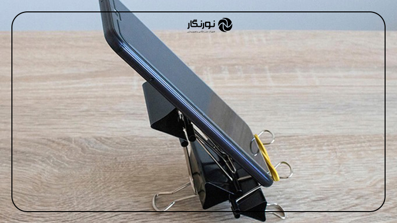 ساخت استند موبایل دست ساز در خانه