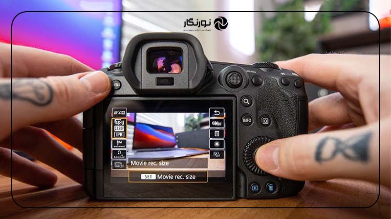 تنظیمات دستی دوربین