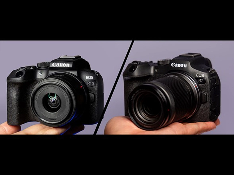 تفاوت Canon EOS R7 در مقابل EOS R10  چیست؟