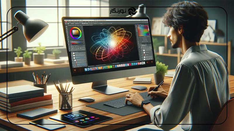 کنترل عمق رنگ و کانال‌های RGB