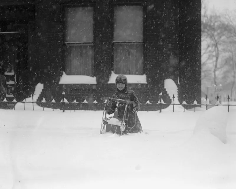 عکس های تاریخی از برف
