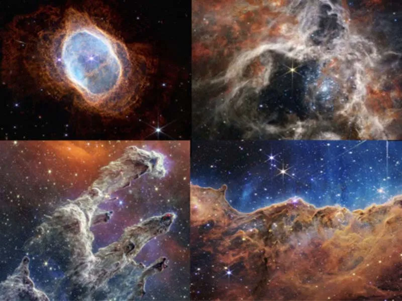 بهترین تصاویر فضایی گرفته شده توسط تلسکوپ جیمز وب