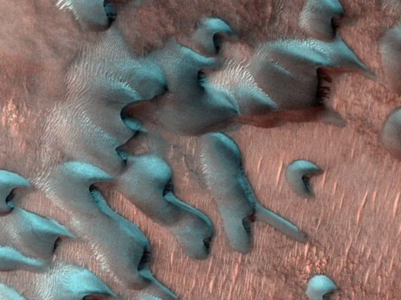 عکاسی از زمستان مریخ توسط ناسا