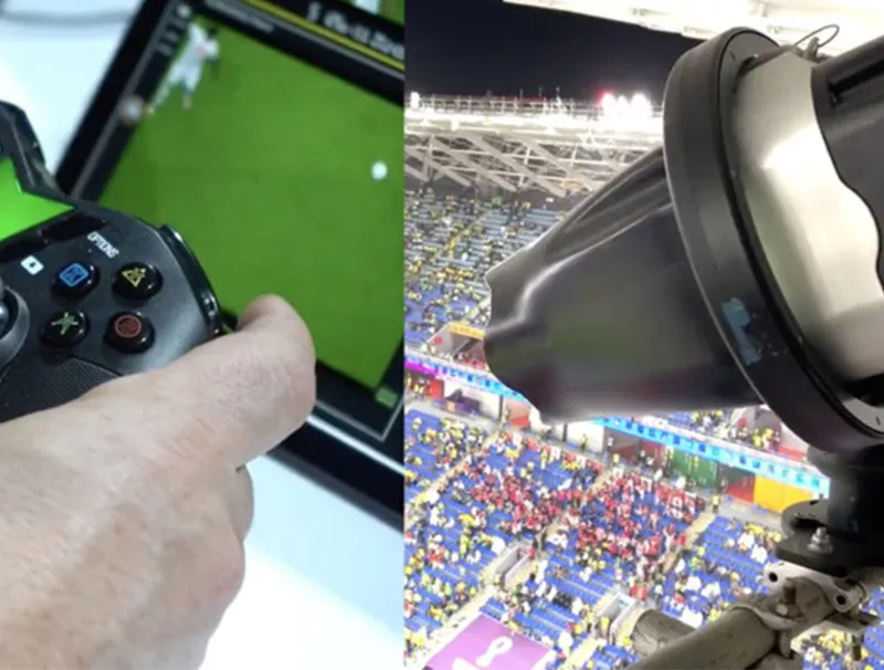 در جام جهانی از دوربین های رباتیک جدیدی استفاده شد