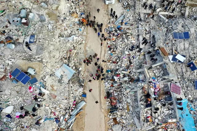 تصاویر تکان‌دهنده از زلزله شدید و ویرانگر ترکیه و سوریه