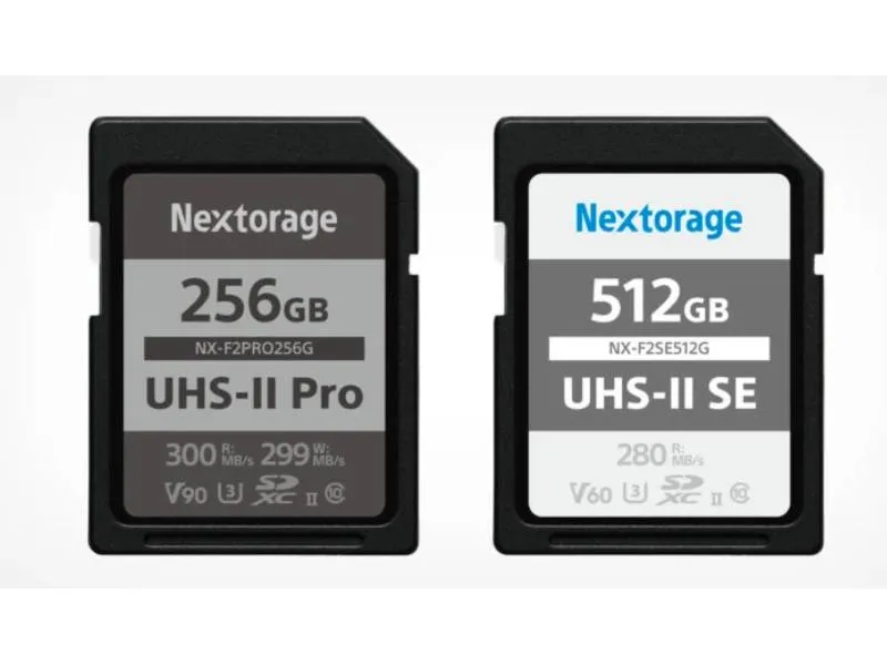 سری جدیدی از کارت های SD توسط شرکت Nextorage  معرفی شد
