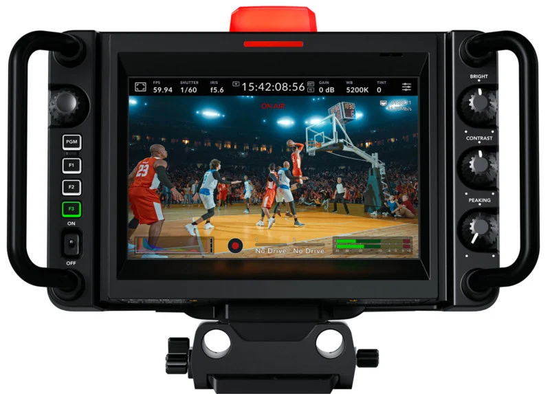 دوربین استودیویی Blackmagic 6K Pro دارای پایه EF و فیلتر ND است