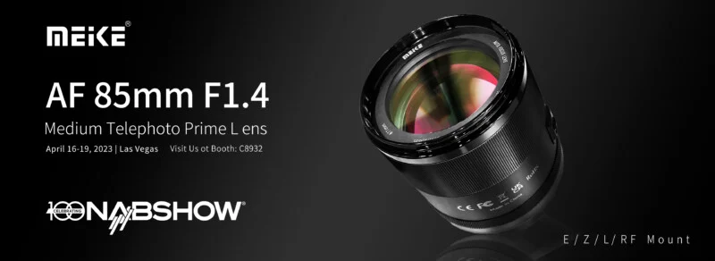 لنز Meike 85mm f/1.4 : عرضه اولین لنز فوکوس خودکار شخص ثالث برای Canon RF