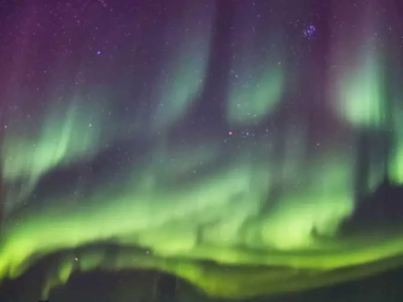 فرصتی برای عکاسی از نورهای شدید شفق قطبی در این هفته