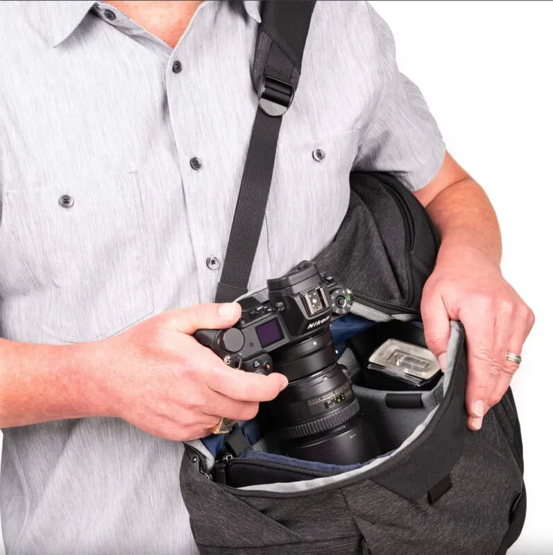 معرفی و رونمایی از کوله پشتی SpeedTop Think Tank : دارای درب مغناطیسی بالایی برای دسترسی سریع به وسایل