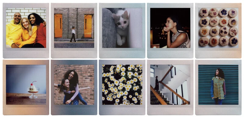 دوربین Instax Square SQ40 فوجی فیلم با طراحی فیلم مربع