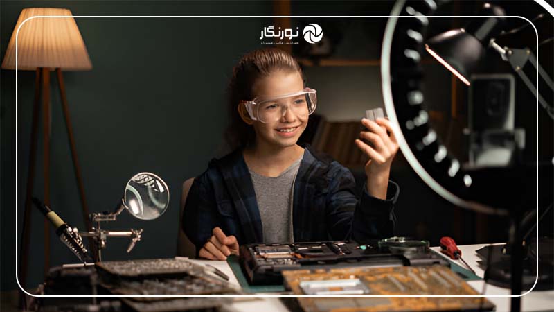 تجهیزات اصلی نورپردازی برای تولید محتوا