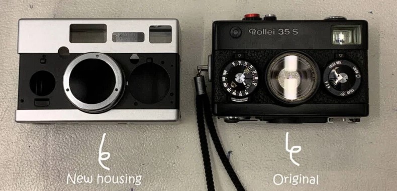 طراحی دوربین 35 میلیمتری کامپکت