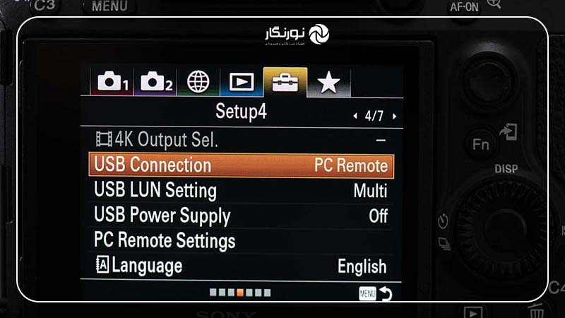تنظیمات مناسب دوربین Sony A7 III Network2