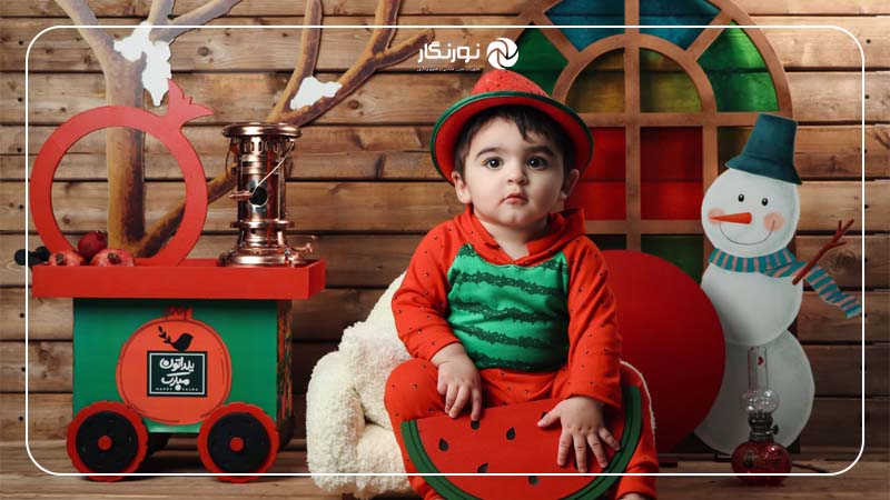  استفاده از رنگ‌های مکمل در لباس نوزاد و دکور