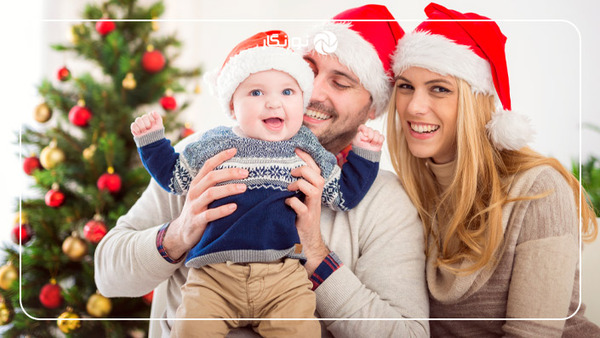 عکسهای خانوادگی روز کریسمس، عشق و با هم بودن را به تصویر میکشند