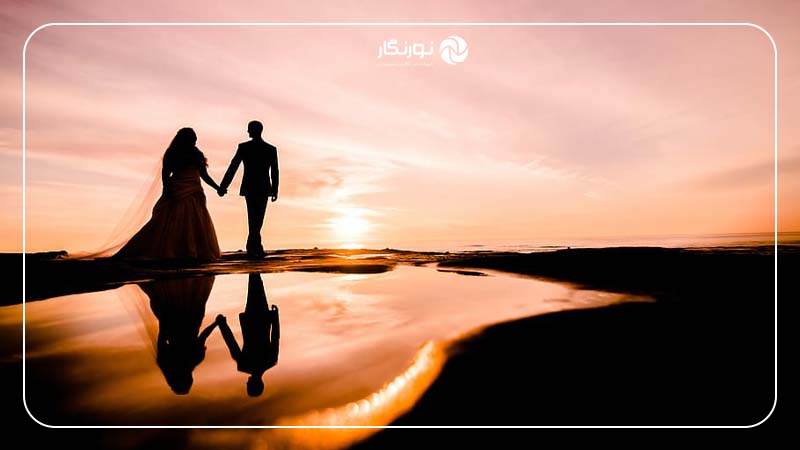 انعکاس تصویر در آب