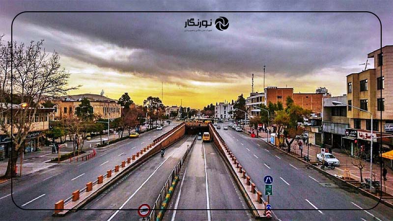 چهارراه زند؛ عکاسی در منطقه‌ای با تقاطع خیابان‌ها و شلوغی شهری