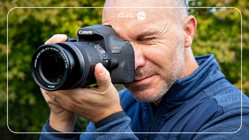 بهترین دوربینهای عکاسی تا ۶۰ میلیون تومان؛ Canon EOS 850D دیاسالآر ( APS-C )