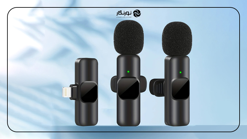 میکروفون یقه‌ای ارزان قیمت مدل Microphone Wireless Boss K9