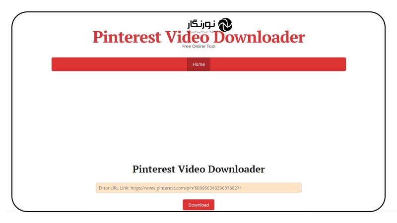 وب سایت دانلود عکس Pinterestvideodownloader.com