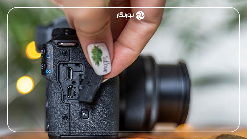 اتصالات در دوربین Canon EOS M50 Mark II