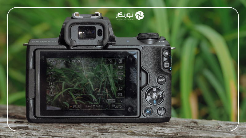 کیفیت led دوربین Canon EOS M50 Mark II
