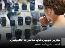 بهترین دوربین های عکاسی تا 80 میلیون؛ راهنمای جامع خرید دوربین