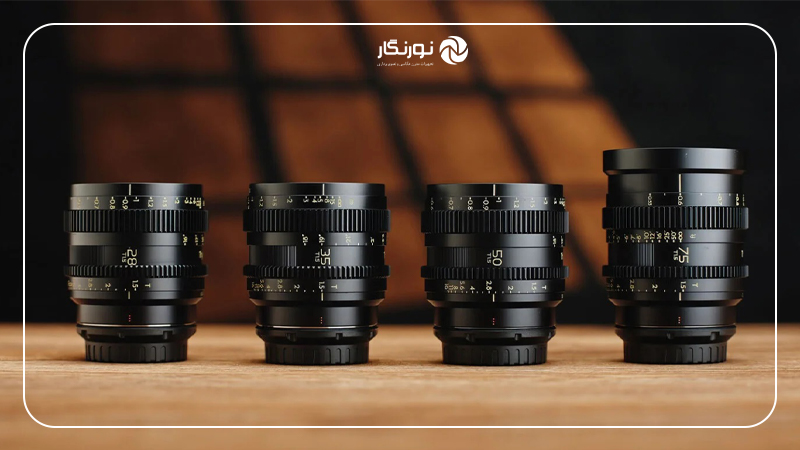 لنزهای سینمایی جدید اقتصادی و سبک Thypoch