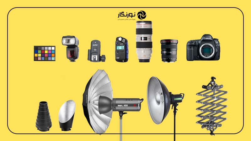 ابزارهای کمکی برای عکاسی حرفه‌ای در منزل