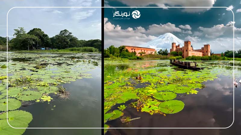 تنظیمات خودکار نور و رنگ در فتوشاپ با هوش مصنوعی