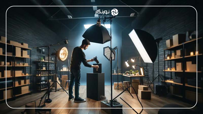 نورپردازی مصنوعی برای عکاسی در منزل