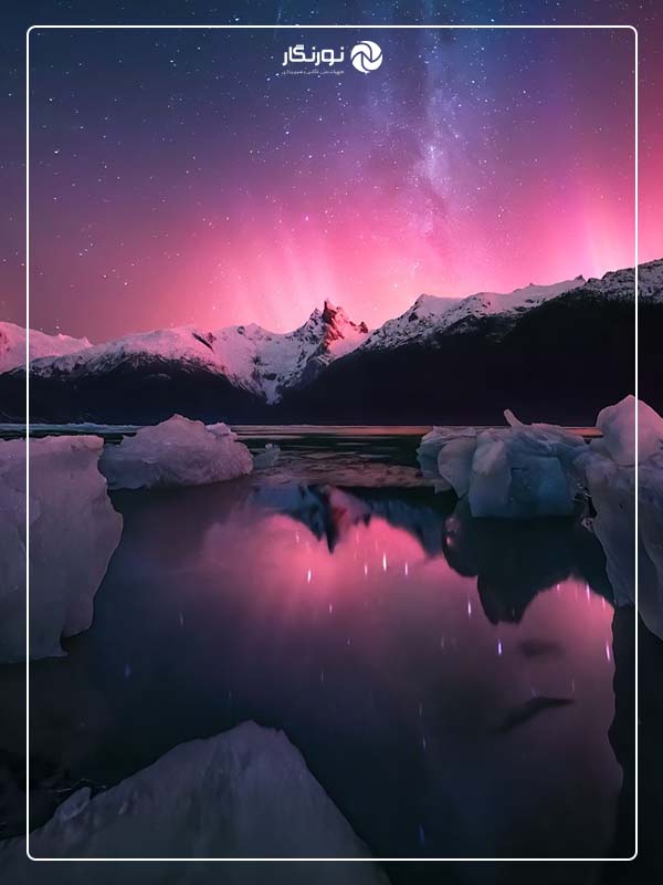 شفق قطبی جنوبی اثر Marc Adamus