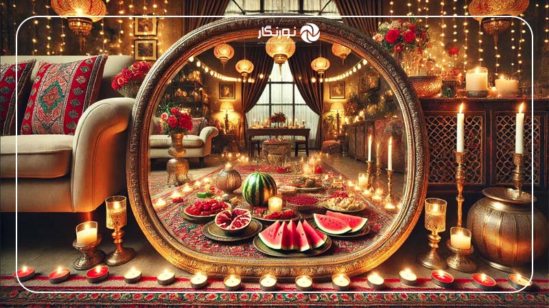 استفاده از آینه‌ها و انعکاس‌ها